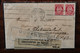 1915 Norvège Norge Fredrikstad Châteaumeillant Ouvert Par Autorité Militaire Cover WW1 Censure Censor Zensur - Brieven En Documenten