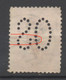 Australie Kangourous 1Penny Rouge PERFORE - Australia Kangaroos SG  2 Oblitéré One Penny RED PERFIN - Used Stamps