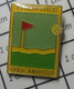 810H Pin's Pins / Beau Et Rare / SPORTS / GOLF TROPHEE AMATEUR - Golf