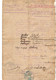 VP20.878 - MILITARIA - LA FERE 1909 - Certificat D'Aptitude à L'Emploi De Chef De Section - Maréchal Des Logis DEBRAY - Documenten