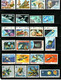 100 Different Aerospace Stamps,CTO - Verzamelingen