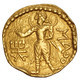 Pièce Indienne Or - Empire Kouchan - Huvishka - Dinar - 140-180 AD - Bactriane - India
