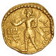 Pièce Indienne Or - Empire Kouchan - Huvishka - Dinar - 140-180 AD - Bactriane - Indias