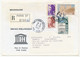 Delcampe - FRANCE - UNESCO - 8 Enveloppes Service Philatélique Unesco Avec Timbres De Service - Obl Paris 7 Rue Clerc - 1989/90 - Lettres & Documents