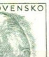Tchécoslovaquie 1970 Mi 1920 (Yv 1637), Varieté, Position 56/1, Obliteré - Variedades Y Curiosidades
