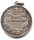 MONTE DI PIETÁ DI BOLOGNA RARA MEDAGLIA ARGENTO - Professionnels/De Société