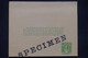 ZANZIBAR - Entier Postal Avec Surcharge Spécimen  - L 133560 - Zanzibar (...-1963)