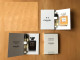 Chanel - Lot De 3 échantillons - Muestras De Perfumes (testers)