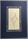 Original Zeichnung "Glockenblume" Blume Ca. 1920 - Dessins