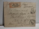 Cover To Identify. Poland - Russia Occupation ? Shipped From Warsaw Warszawa To Italy Rome. 5 Stamps And Wax Seal. Regis - Lettres & Documents