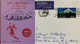 NEW ZEALAND 1971, ICE-SKI GAME,PLAY, ILLUSTRATED USED COVER, EGMONT MOUNTAIN STAMP, HAMILTON TOWN CANCEL. - Cartas & Documentos