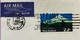 NEW ZEALAND 1971, ICE-SKI GAME,PLAY, ILLUSTRATED USED COVER, EGMONT MOUNTAIN STAMP, HAMILTON TOWN CANCEL. - Storia Postale