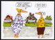 Germany / Birte Strohmayer "Klitoris", Humour, Flowers Ranunkel, Klematis, Husaren Knöpfchen / Brille, Glasses - Humour