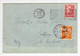 1956. YUGOSLAVIA,SERBIA,BELGRADE,COVER,POSTE RESTANTE 30 DIN. POSTAGE DUE APPLIED IN LJUBLJANA - Timbres-taxe