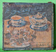 Ancien Couvercle De Boite à GATEAUX - Métal Blanc - Biscuits Desserts GUINOT Paris - Environ 23x23 Cm - Vers 1930 1950 - Boîtes