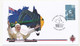 AUSTRALIE - 6 Enveloppes Illustrées Pape Benoit XVI - Journées Mondiales De La Jeunesse - SYDNEY 15 Au 20 Juillet 2000 - Marcophilie
