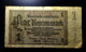 A7  ALLEMAGNE   BILLETS DU MONDE     GERMANY  BANKNOTES  1  RENTENMARK  1937 - Verzamelingen