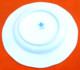 6 Assiettes à Fromage / Dessert Porcelaine Blanche Décor Floral Arpo Diamètre : 195mm - Andere & Zonder Classificatie