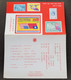 Taiwan USA US Bicentennial 1976 Flag Dr. Sun Yat-sen Map (FDC) *card - Cartas & Documentos