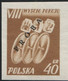 Poland 1955, Mi 905/6 VIII International Cycling Peace Race Original Proof Colour Guarantee PZF Expert Korszeń MNH** P30 - Probe- Und Nachdrucke