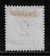 ALSACE-LORRAINE N° 2 2 C. BRUN-ROUGE NEUF (*) - Unused Stamps