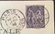 1898 PERFORÉ VILMORIN-ANDRIEUX PARIS "VAC" C.p Sage#89>Montreux Suisse (France Perfin Agriculture Seed Fleur Flowers - Lettres & Documents