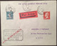 SODAC 1929 RARE ÉTAPPE 1er Vol (Montlucon) CLERMONT>LYON (Genéve) Lettre Poste Aérienne (France Suisse Schweiz Flugpost - 1927-1959 Briefe & Dokumente