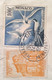 Monaco 1958 RARE Lettre SERVICE S.A.S PA 66 1957 100f Oiseaux De Mer STERNES>Uruguay(P.A Par Avion Birds Cover - Airmail