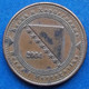 BOSNIA & HERZEGOVINA - 20 Feninga 2004 KM# 116 Federal Republic (1995) - Edelweiss Coins - Bosnie-Herzegovine