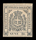 1859 - 20 Cent (15) Gomma Originale - Emilio Diena + Colla (5.000) - Other & Unclassified