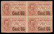 Espressi - 1922 - 60 Cent Su 50 (6k) - Quartina Non Dentellata - Gomma Originale (1.400) - Otros & Sin Clasificación