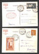 1938 - Una Busta + Sette Cartoline + Un Foglietto - Affrancature Del Periodo + Annulli Speciali - Autres & Non Classés