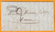 1846 - Petit Cachet Cette Sète Sur Lettre Pliée Avec Corresp Vers Aniane, Hérault Via Montpellier - Petit Cachet Arrivée - 1801-1848: Precursors XIX