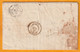 1840 - Petit Cachet Cessenon Sur Orb Sur LAC Vers 33 ANIANE, Hérault - Cursive Arrivée - Taxe 2 - 1801-1848: Precursors XIX