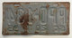 Bolivia Plaque D'immatriculation Rare Et Ancienne Rare And Scarce License Plate Number Plate - Number Plates