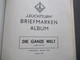 Leuchtturm Briefmarken Album Die Ganze Welt / Vordruckalbum Etliche Marken! Gestempelt / O / Eingeklebt!! - Collections (en Albums)