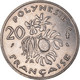 Monnaie, Polynésie Française, 20 Francs, 1973, Paris, SUP, Nickel, KM:9 - Frans-Polynesië