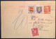 PARIS RUE DANTON 1952 Cad Entier Postal C.p 12f Gandon+Armoiries > Genéve Avec Timbre-taxe Suisse (France Schweiz - Standard Postcards & Stamped On Demand (before 1995)