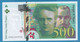 FRANCE 500 FRANCS 1995 # E031297758 F# 76 Pierre Et Marie Curie - 500 F 1994-2000 ''Pierre Et Marie Curie''