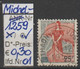 1959 - FRANKREICH - FM/DM "Marianne Am Bug" 25 Fr Mehrfärbig - O Gestempelt - S.Scan (fr 1259o 01-04) - 1959-1960 Maríanne à La Nef