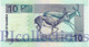 NAMIBIA 10 DOLLARS 2001 PICK 4b UNC PREFIX "A" - Namibia