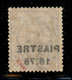 Uffici Postali All'Estero - Levante - Costantinopoli - 1922 - 18.75 Piastre Su 1 Lira Floreale (55g) - Decalco - Gomma O - Other & Unclassified