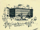 1903 ENSEIGNE  GRAND HOTEL DE France A.DEPARIS Bourg Ain Pour Paris Administrateur Délégué B.E.V.SCANS - 1900 – 1949