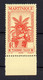 !!! MARTINIQUE, TAXE N°17a VALEUR HORS DU CARTOUCHE NEUF **, GOMME COLONIALE, SIGNE CALVES - Postage Due