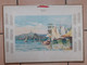 TRÈS GRAND CALENDRIER MARSEILLE-LE VIEUX PORT AQUARELLE DE E.L.LESSIEUX - Grand Format : 1921-40