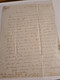 Lettre KURNICK KORNICK Pour LA FLECHE  SARTHE CACHET LA FLECHE ANGERS TAXE CACHET ENTREE Rouge CPR1 - ...-1860 Voorfilatelie