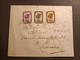 N 488-489-490 Op Brief Borgerhout-Leuven Met Stempel 15 RR - Briefumschläge