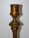 *BOUGEOIR BRONZE XVIIIe Gravé Fleurs JUS De GRENIER DECO TABLE COLLECTION   E - Candeleros, Candelabros Y Palmatorias