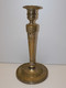 *BOUGEOIR BRONZE Argenté Style EMPIRE SORTI De GRENIER JUS De TROUVAILLES   E - Candeleros, Candelabros Y Palmatorias