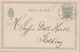 1908. DANMARK. BREVKORT 5 ØRE Frederik VIII Luxus Cancelled EISTRUP HOLDEPL. 4.11.08. Unusual Cancel.  - JF434674 - Briefe U. Dokumente